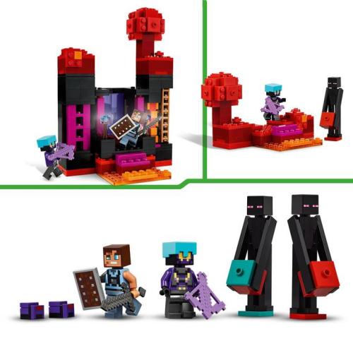 La tour de L'enderman - LEGO Minecraft