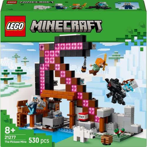 La mine en forme de pioche - Lego LEGO Minecraft