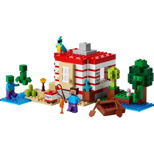 La maison en TNT de la jungle - LEGO Minecraft