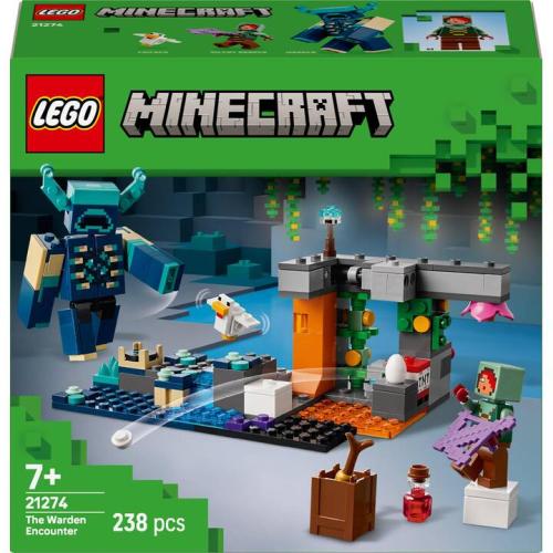 La rencontre avec le Warden - LEGO Minecraft