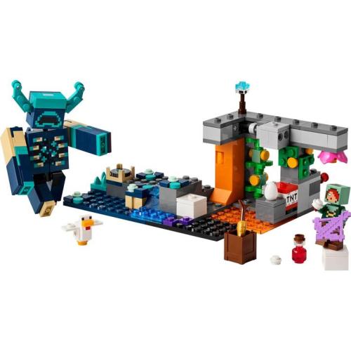 La rencontre avec le Warden - LEGO Minecraft