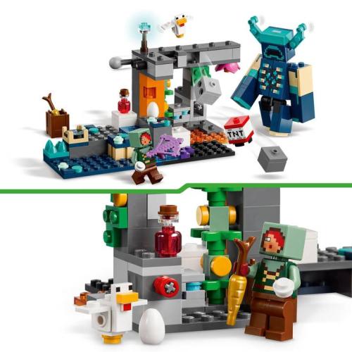 La rencontre avec le Warden - LEGO Minecraft