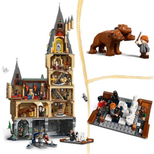 Le château de Poudlard : la tour principale - LEGO Harry Potter