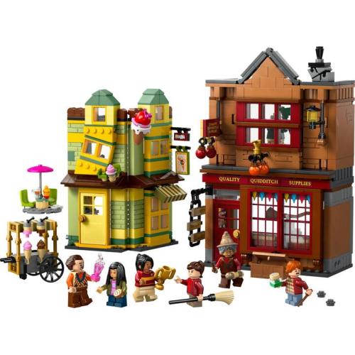 Magasin d'accessoires de Quidditch™ et marchand de glaces - LEGO Harry Potter