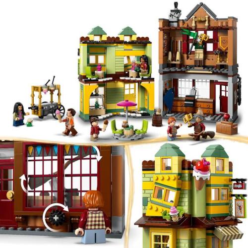 Magasin d'accessoires de Quidditch™ et marchand de glaces - LEGO Harry Potter