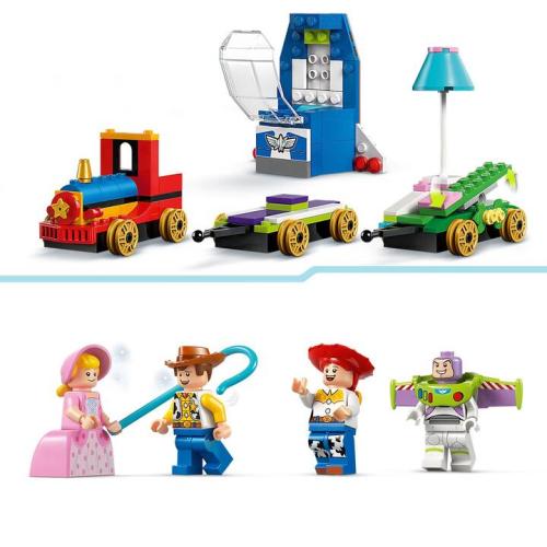 Le Train en fête et voiture RC Toy Story - LEGO Disney