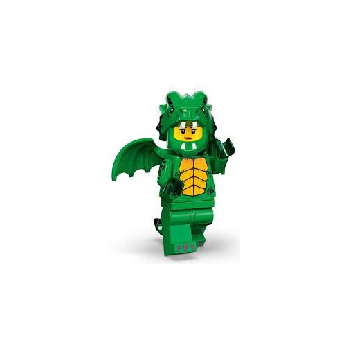 Porte-clés lumineux figurine LEGO en costume de Dragon (vert) - Lego 
