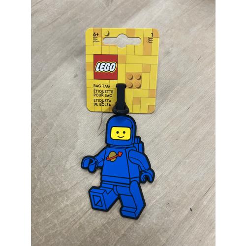 Etiquette de sac Astronaute bleu - Lego 