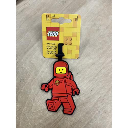 Etiquette de sac Astronaute rouge - Lego 
