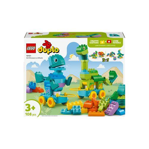 Dinosaures sur roues 3-en-1 - Lego LEGO Duplo