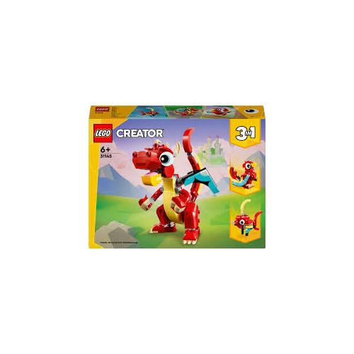 Le dragon rouge - LEGO Creator 3-en-1