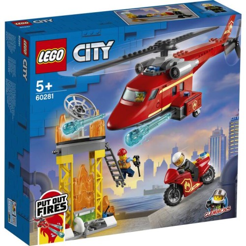 L'hélicoptère de secours des pompiers - LEGO City