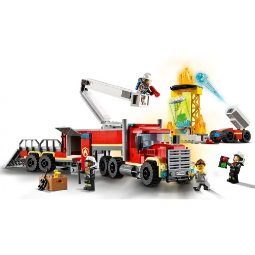 L'unité de commandement des pompiers - LEGO City
