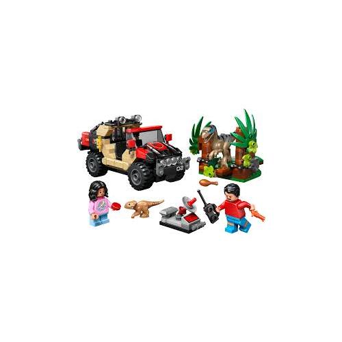 Le vélociraptor et l’évasion en 4x4 - LEGO Jurassic World