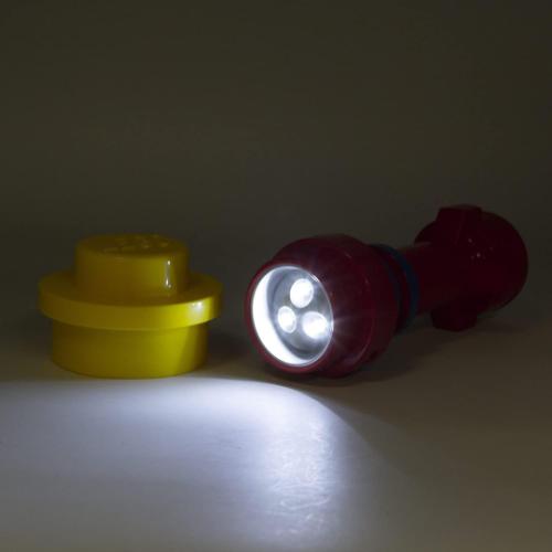 Lampe torche LED - rouge - 
