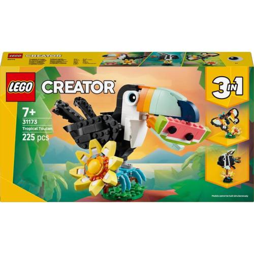 Animaux sauvages : le toucan tropical - LEGO Creator 3-en-1