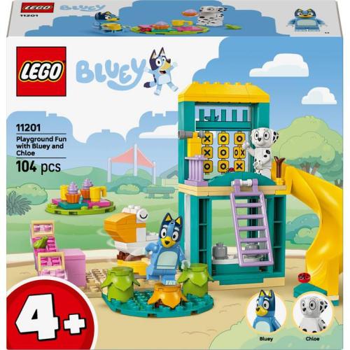 Bluey et Chloe à l’aire de jeux - Lego Autre