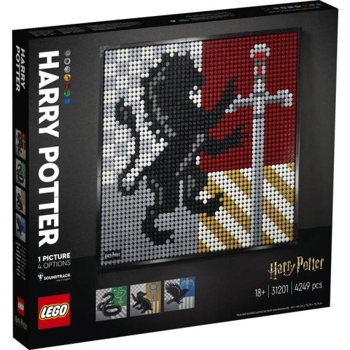 Harry Potter Les blasons de Poudlard - LEGO Harry Potter, Art