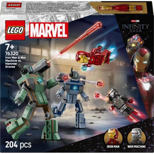 Iron Man et War Machine contre les drones de Hammer - Lego LEGO Marvel