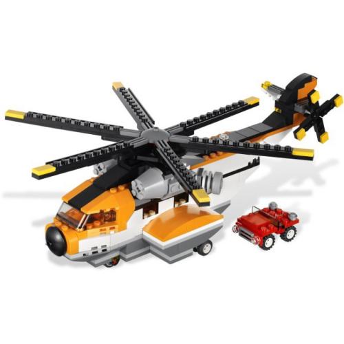 L'Hélicoptère de Transport - LEGO Creator 3-en-1