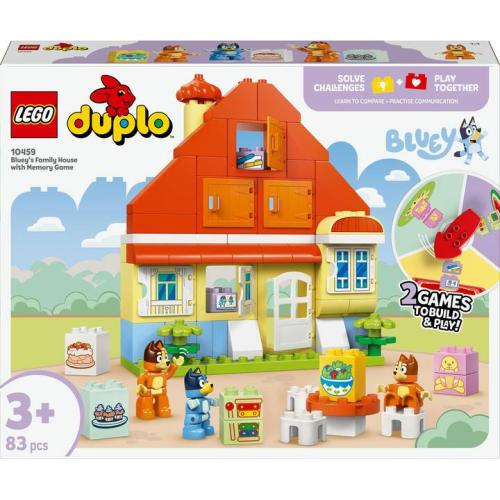 La maison de famille de Bluey et le jeu de mémoire - LEGO Duplo