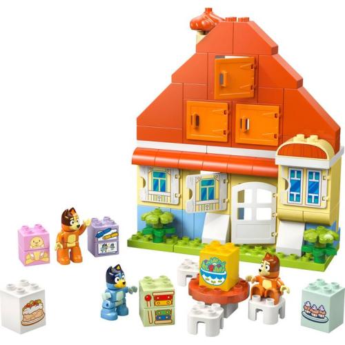 La maison de famille de Bluey et le jeu de mémoire - LEGO Duplo