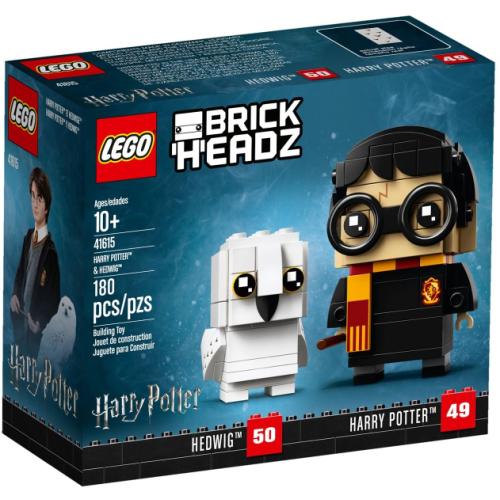 Harry Potter & Hedwig - Lego BrickHeadz