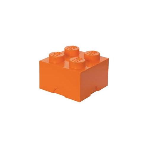 Brique de rangement 4 tenons – orange - 