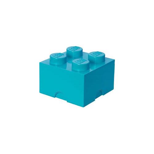 Brique de rangement 4 tenons – bleu azur - 