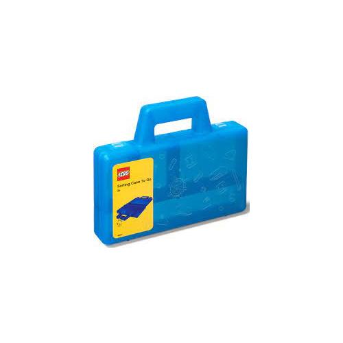 Boîte de tri bleue transparente - 