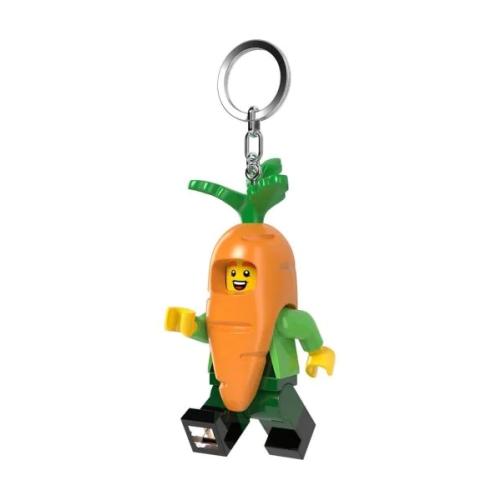 Porte-clés lumineux mascotte carotte -