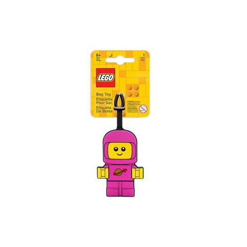 Étiquette de sac Le bébé de l’espace – Rose - Lego 