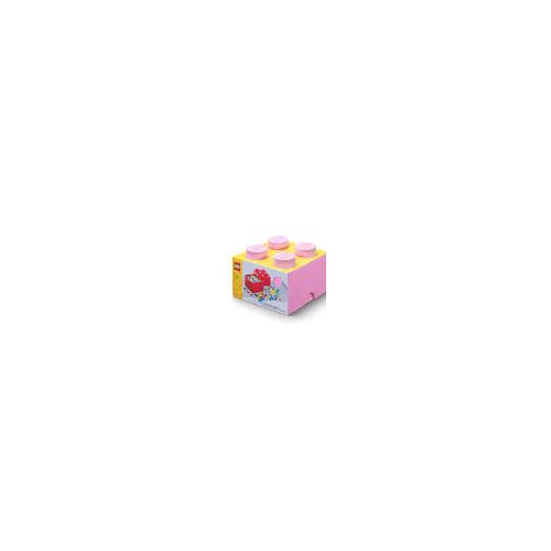 Brique de rangement 4 tenons – rose -