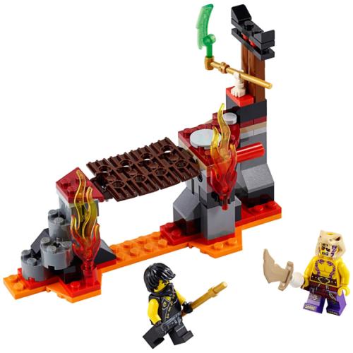 Les chutes de lave - LEGO Ninjago
