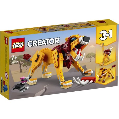 Le lion sauvage - LEGO Creator 3-en-1