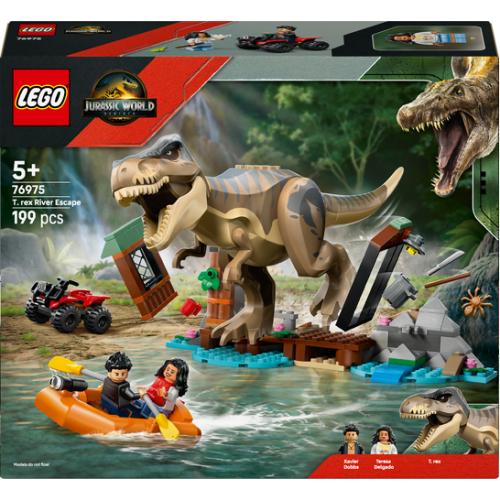 Le T. rex et l’évasion sur la rivière - Lego LEGO Jurassic World