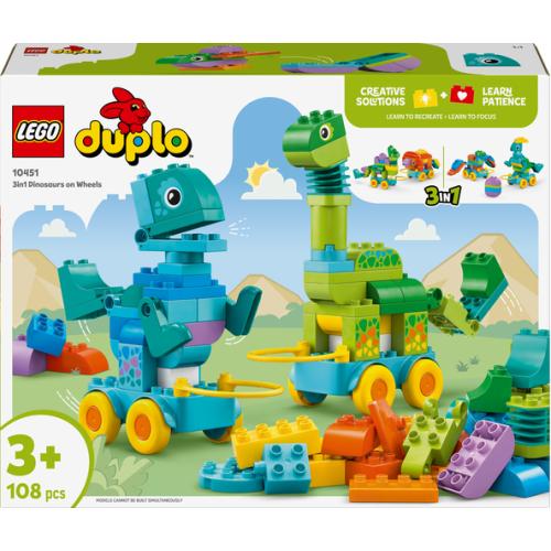 Dinosaures sur roues 3-en-1 - Lego LEGO Duplo