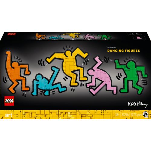 Keith Haring – Dancing Figures - Lego LEGO Art