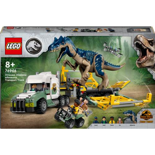 Missions dinosaures : le camion de transport de l’allosaure - Lego LEGO Jurassic World