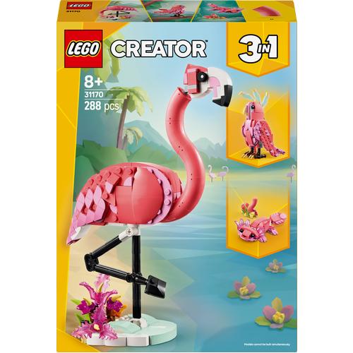 Animaux sauvages : le flamant rose - Lego LEGO Creator 3-en-1