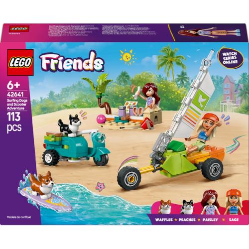Chiens surfeurs et aventures en scooter - Lego LEGO Friends