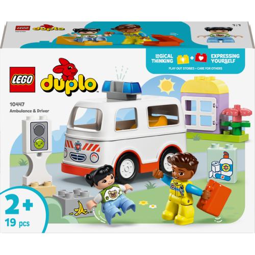 L’ambulance et le chauffeur - Lego LEGO Duplo