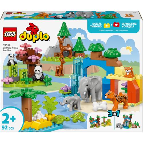 Familles d’animaux sauvages 3-en-1 - Lego LEGO Duplo