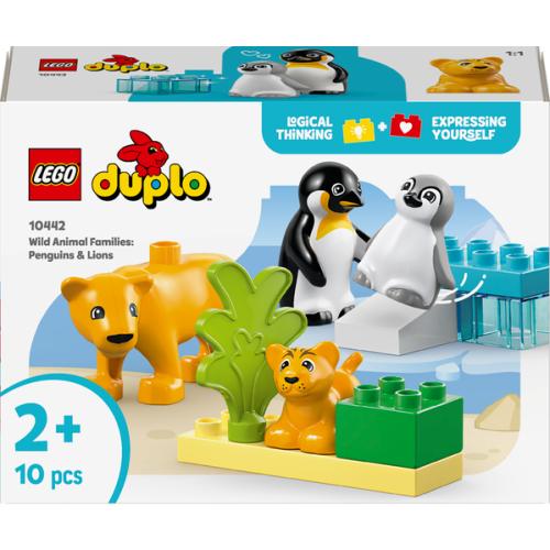 Familles d’animaux sauvages : pingouins et lions - Lego LEGO Duplo