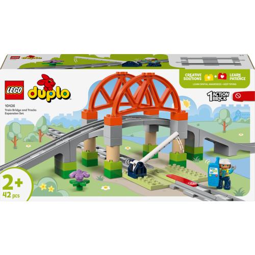 Set d'extension : Les rails et le pont du train - Lego LEGO Duplo