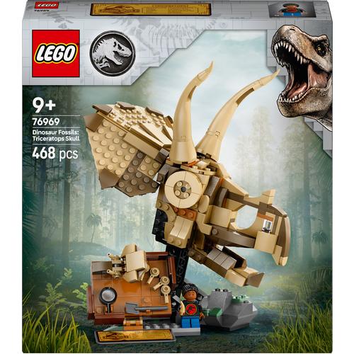 Les fossiles de dinosaures : le crâne du tricératops - Lego LEGO Jurassic World