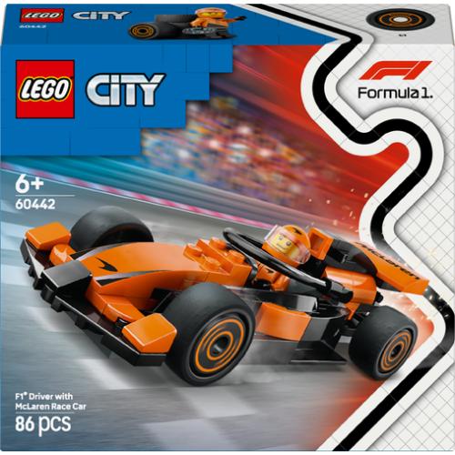 Voiture de course McLaren avec pilote de F1 - Lego LEGO City