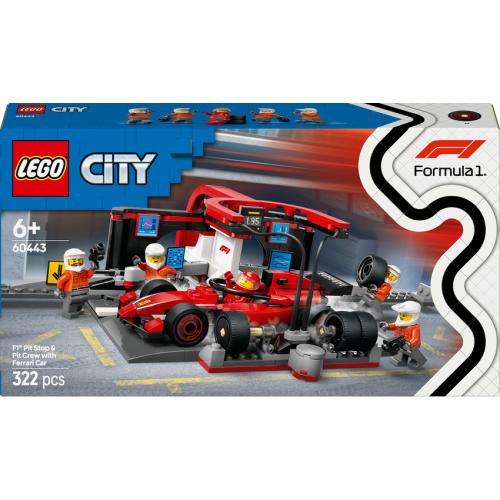 Arrêt au stand de F1® avec voiture Ferrari - Lego LEGO City