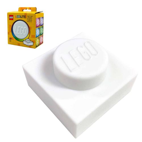 Veilleuse Lego Iconic 1 x 1 – Blanc - 