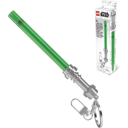 Porte-clés Stylo à bille à encre gel LEGO Star Wars -vert - 